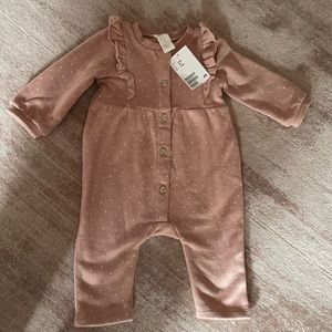 NWT H&M baby girl sweat outfit